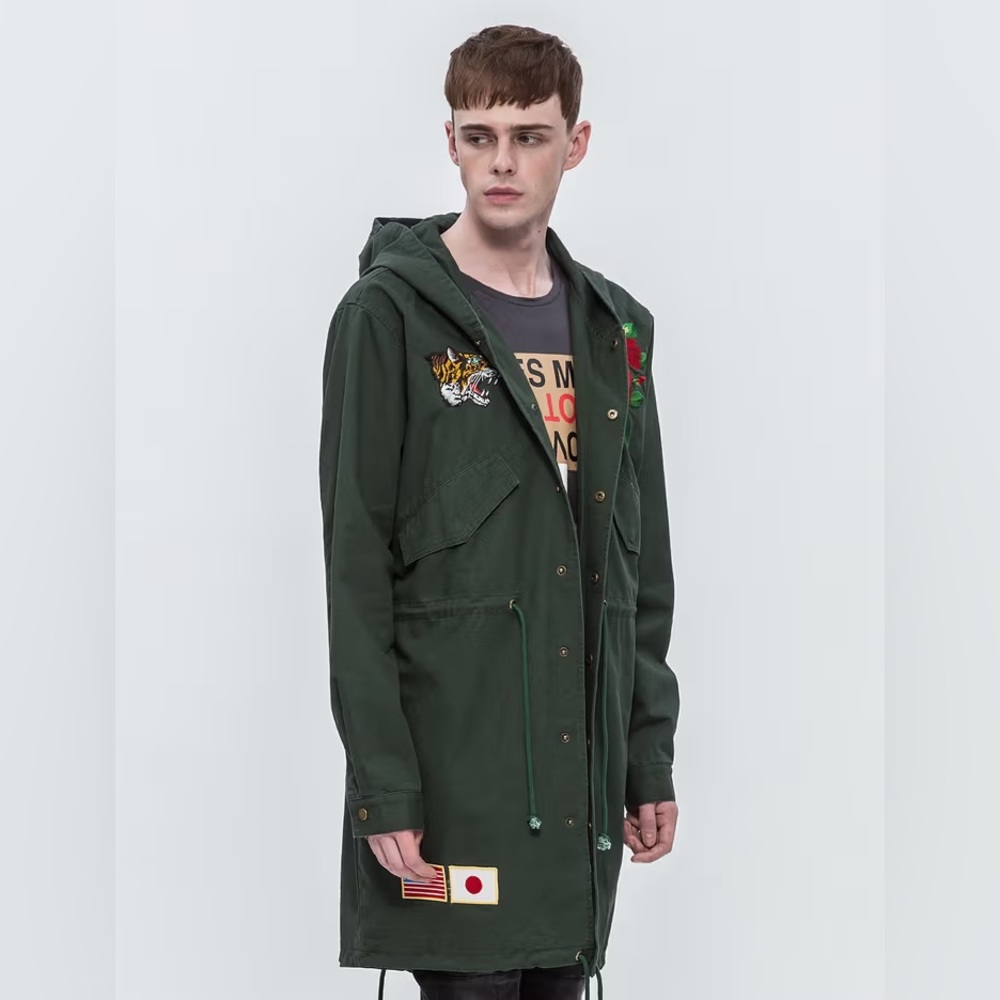 Profound Aesthetic Tiger Rose Parka